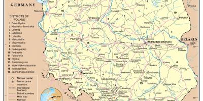 خريطة بولندا ينقل